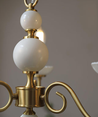 Lustra Lustre Carlita Doré Moderne