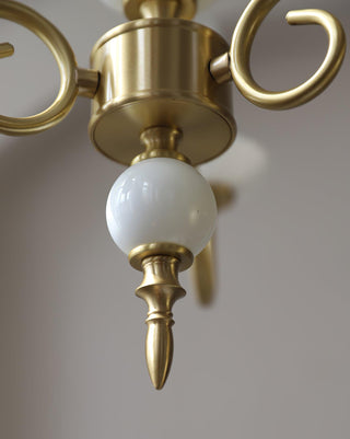Lustra Lustre Carlita Doré Moderne