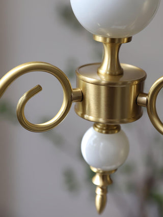 Lustra Lustre Carlita Doré Moderne