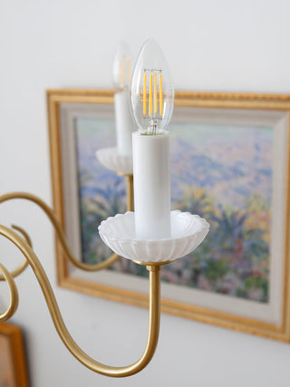 Lustra Lustre Carlita Doré Moderne