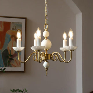 Lustra Lustre Carlita Doré Moderne