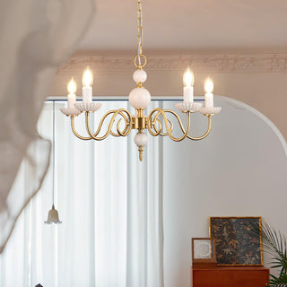 Lustra Lustre Carlita Doré Moderne