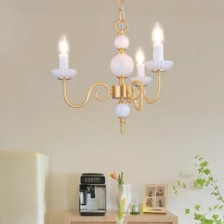 Lustra Lustre Carlita Doré Moderne