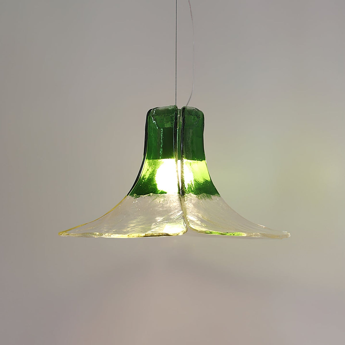 View of the ceiling mount and adjustable wire for the Carlo Pendant Light.