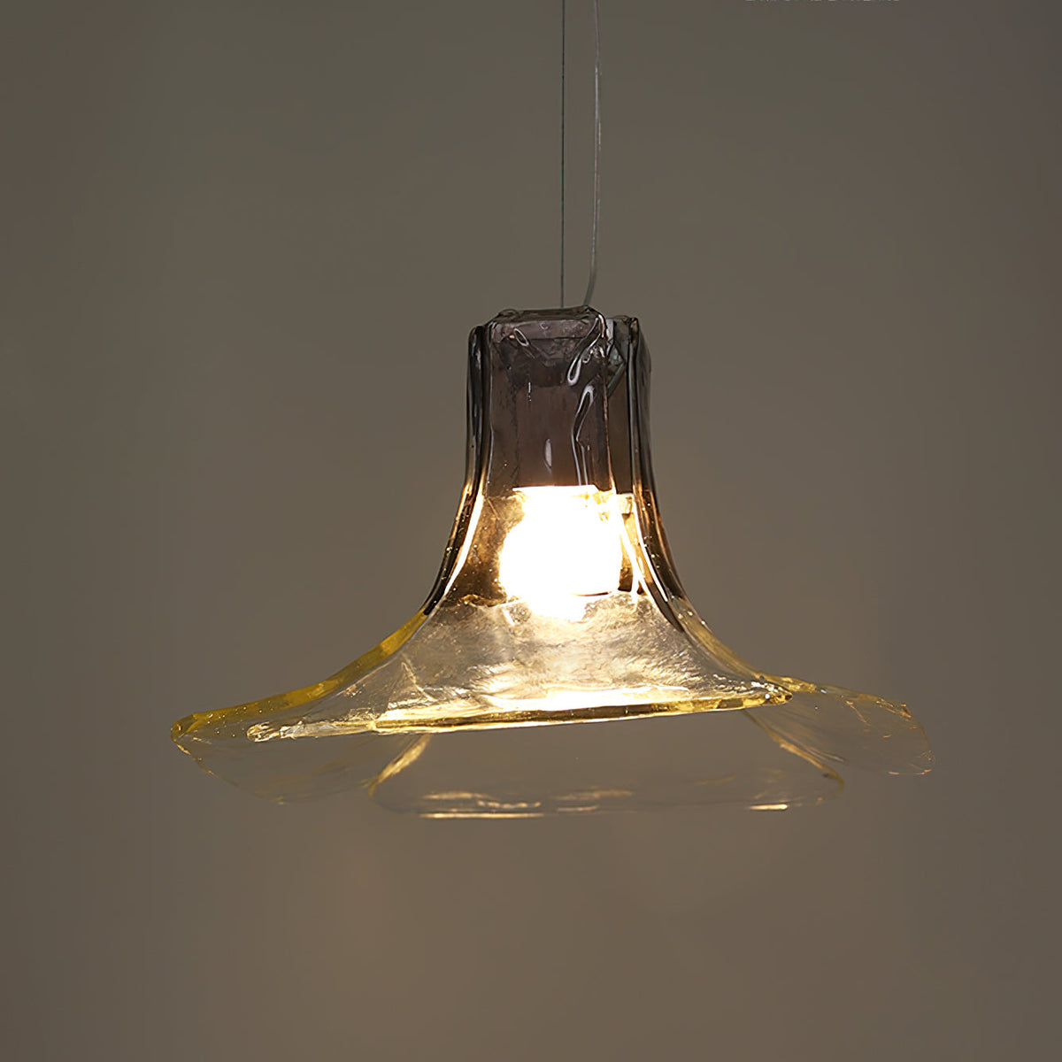 Carlo Pendant Light providing ambient light in a kitchen setting.