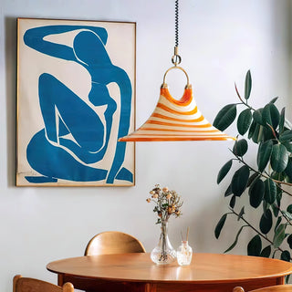 Aria Lustre en Plastique à Créativité Individuelle en Forme de Trompette