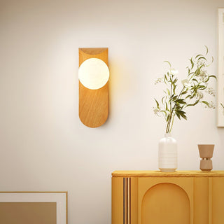 Exuro Applique Murale Intérieure en Couleur Bois/ Couleur Noyer
