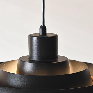 Flare Suspension Moderne Abat-jour Bois Superposé-Luire