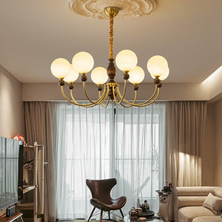 Syvineth Lustre en Bois Premium