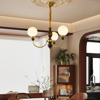 Syvineth Lustre en Bois Premium