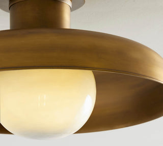 Quasar Lampe de Plafond Semi-Encastrée en Métal et Verre Style Minimaliste Moderne