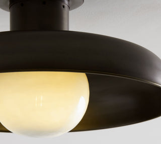 Quasar Lampe de Plafond Semi-Encastrée en Métal et Verre Style Minimaliste Moderne