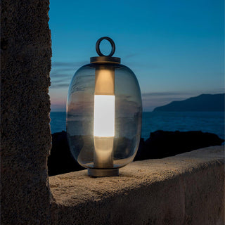 Vanorir Oriental Glass Table Lamp-Neutral Decor