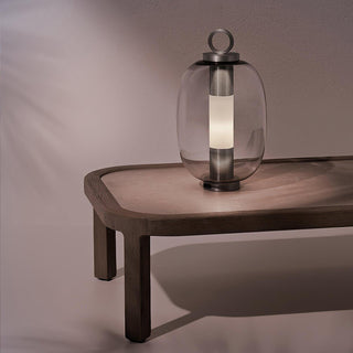 Vanorir Oriental Glass Table Lamp-Neutral Decor