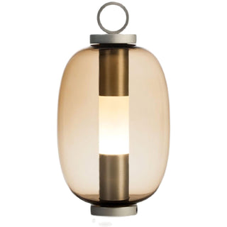 Vanorir Oriental Glass Table Lamp-Neutral Decor