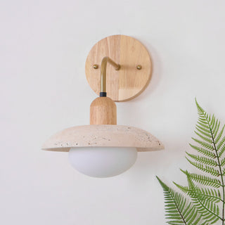 Winel Applique Murale Vintage en Travertin