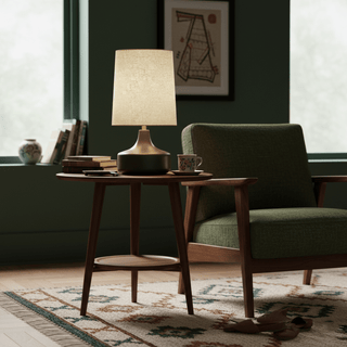 Caroline Ceramic Table Lamp-Neutral Decor