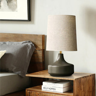 Caroline Ceramic Table Lamp-Neutral Decor