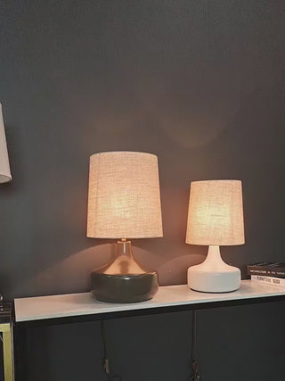 Caroline Ceramic Table Lamp-Neutral Decor