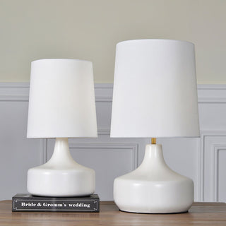 Caroline Ceramic Table Lamp-Neutral Decor
