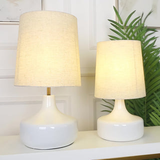 Caroline Ceramic Table Lamp-Neutral Decor