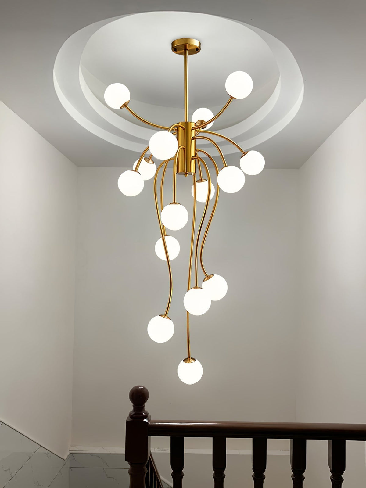 Astralyn Lustre en Laiton Globe