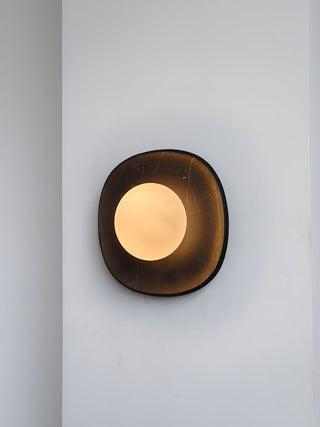 Carrara Cusp Sconce-Neutral Decor