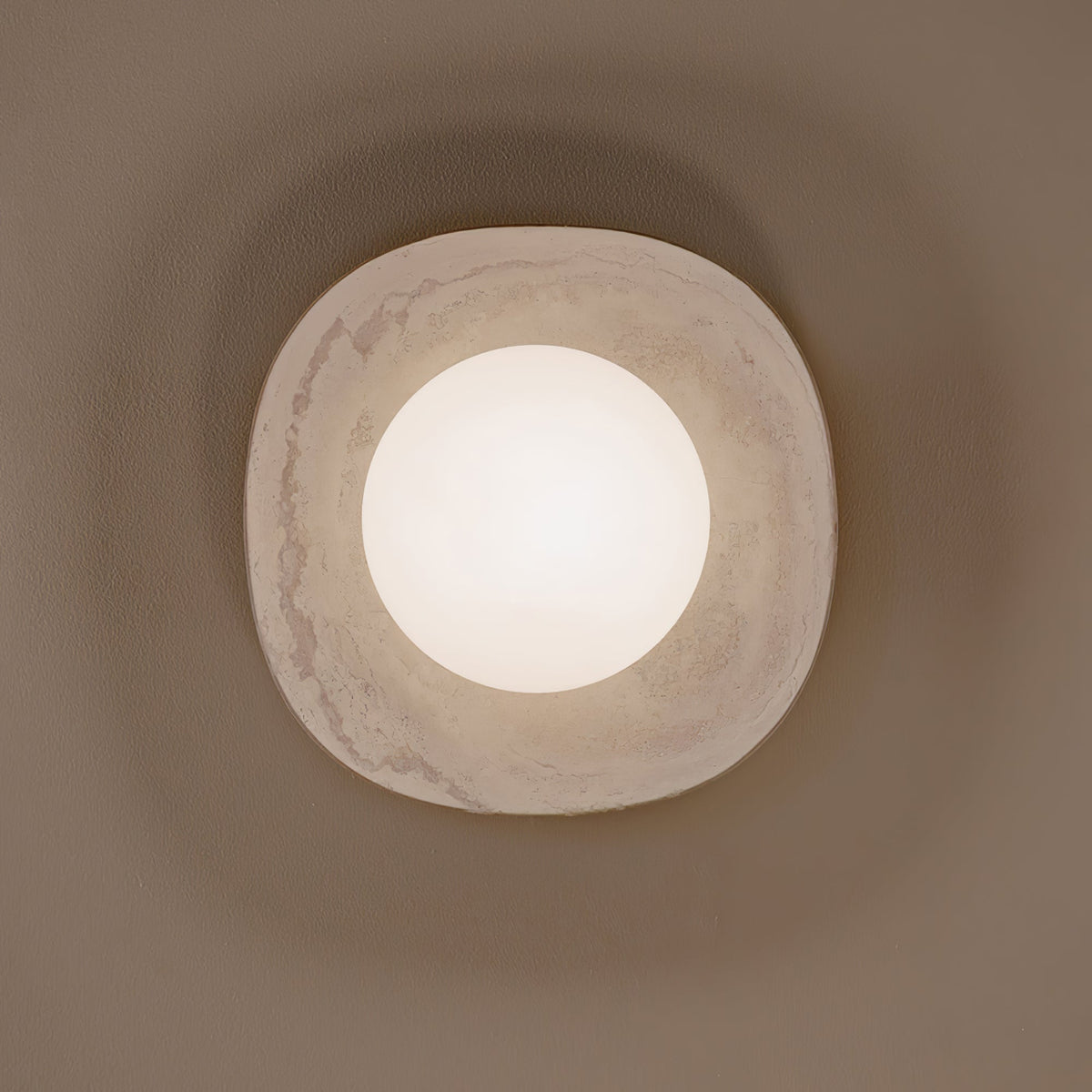 Carrara Cusp Sconce-Neutral Decor