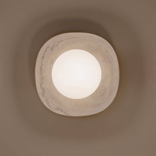 Carrara Cusp Sconce-Neutral Decor