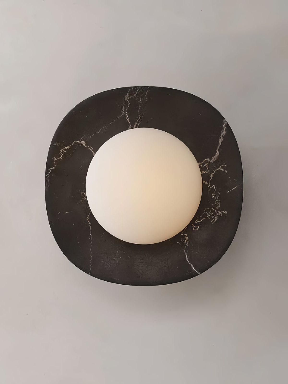 Carrara Cusp Sconce-Neutral Decor