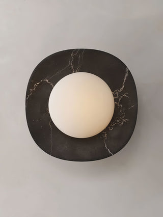 Carrara Cusp Sconce-Neutral Decor