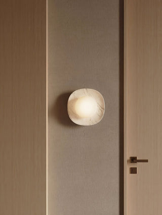 Carrara Cusp Sconce-Neutral Decor