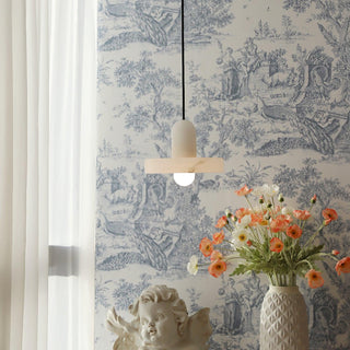 Carrara Alabaster Pendant Lamp-Neutral Decor