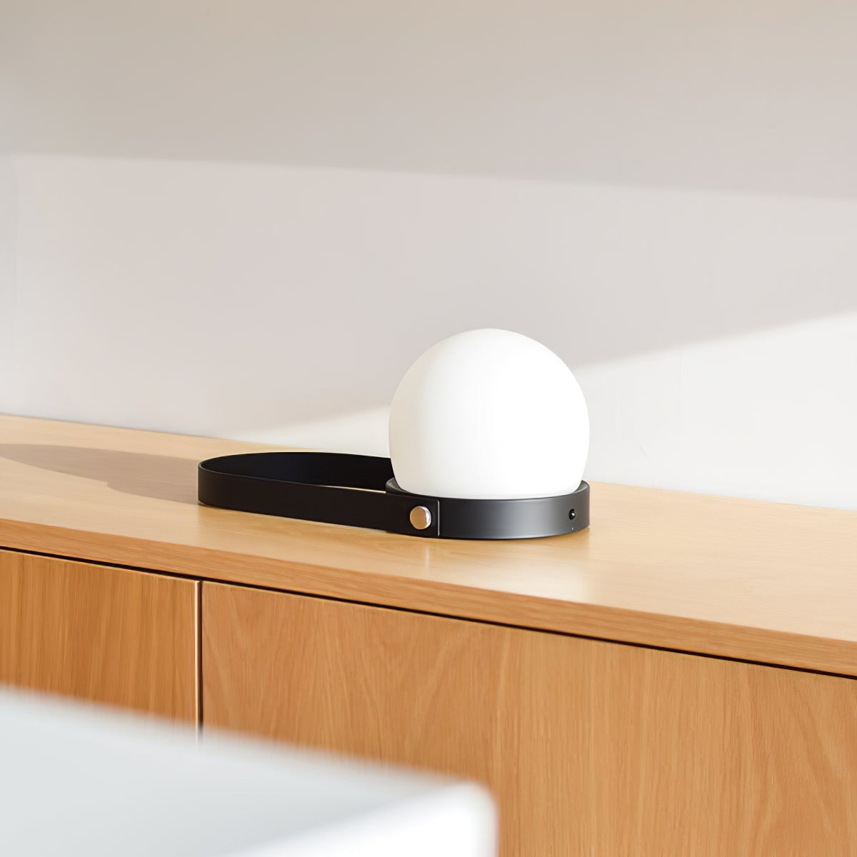 Zenon Lampe de Table en Verre Minimaliste