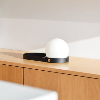 Zenon Lampe de Table en Verre Minimaliste