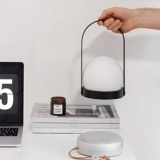 Zenon Lampe de Table en Verre Minimaliste