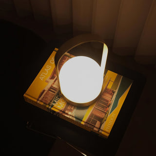 Zenon Lampe de Table en Verre Minimaliste