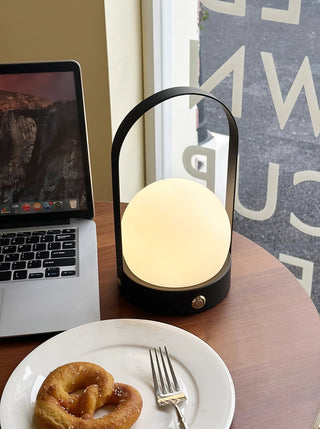 Zenon Lampe de Table en Verre Minimaliste