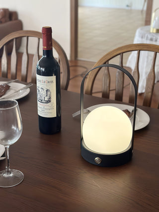 Zenon Lampe de Table en Verre Minimaliste