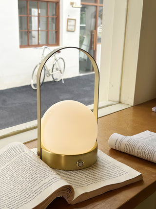 Zenon Lampe de Table en Verre Minimaliste