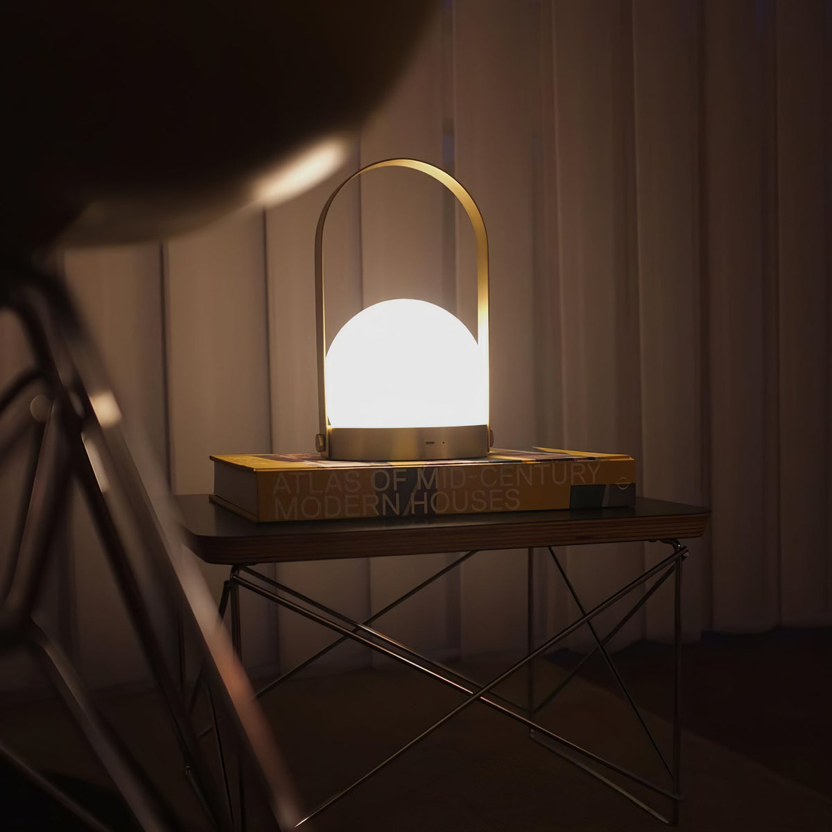 Zenon Lampe de Table en Verre Minimaliste