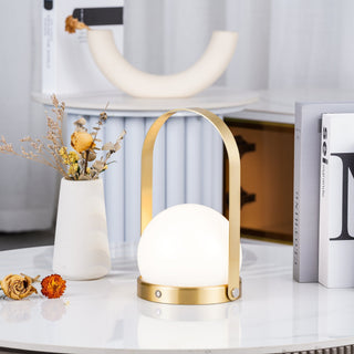 Zenon Lampe de Table en Verre Minimaliste
