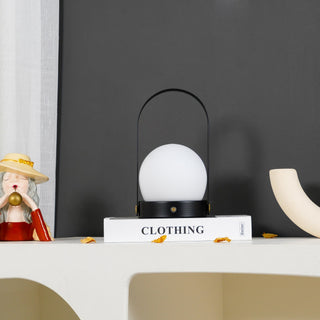 Zenon Lampe de Table en Verre Minimaliste
