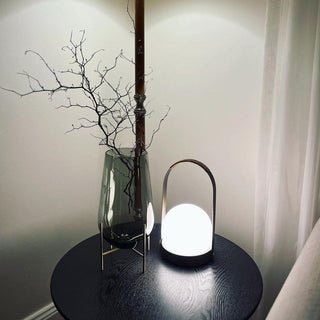 Zenon Lampe de Table en Verre Minimaliste