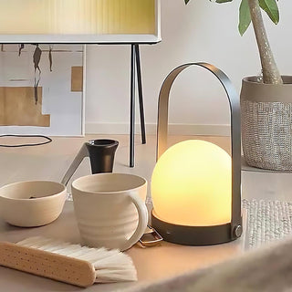 Zenon Lampe de Table en Verre Minimaliste