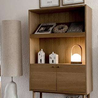 Zenon Lampe de Table en Verre Minimaliste