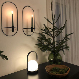 Zenon Lampe de Table en Verre Minimaliste