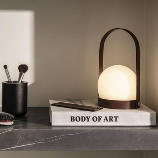 Zenon Lampe de Table en Verre Minimaliste