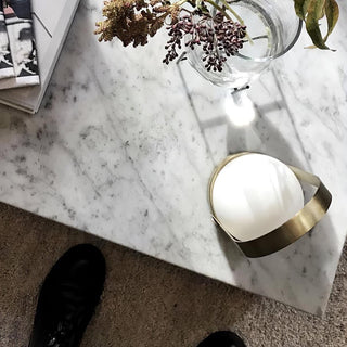 Zenon Lampe de Table en Verre Minimaliste
