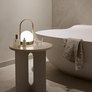 Zenon Lampe de Table en Verre Minimaliste